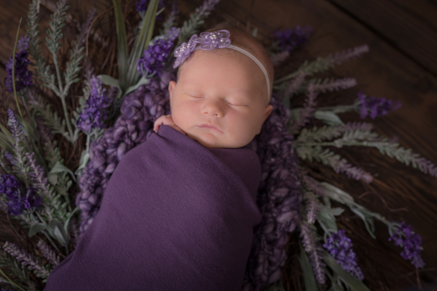 Woodland newborn photographer