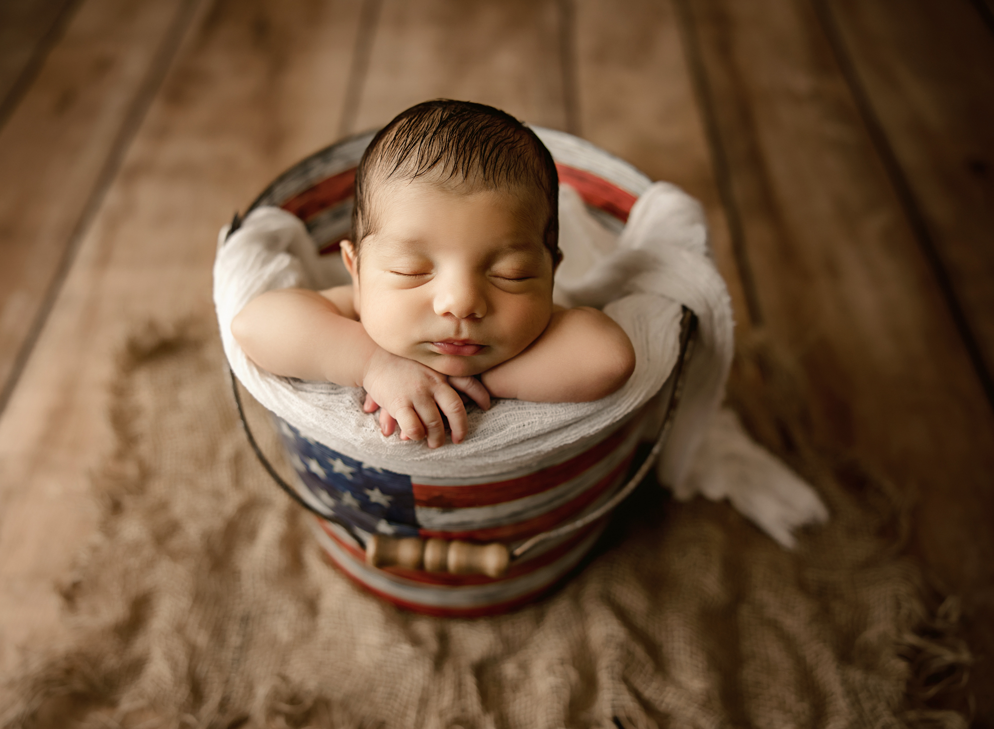 veterans day newborn photos