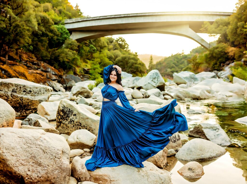 stunning senior photo ideas with impact dresses near sacramento