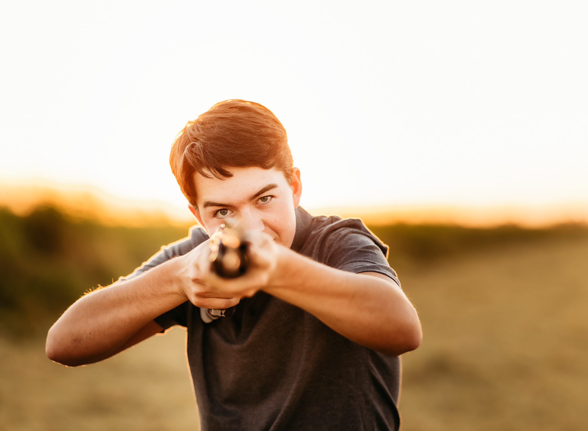 personalized senior photo ideas