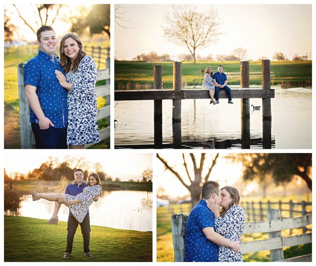 gibson ranch engagement session 