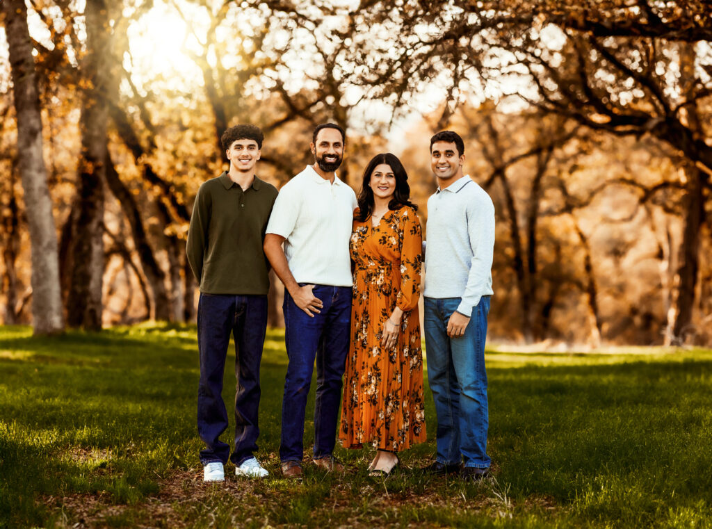 family photos during the holidays 