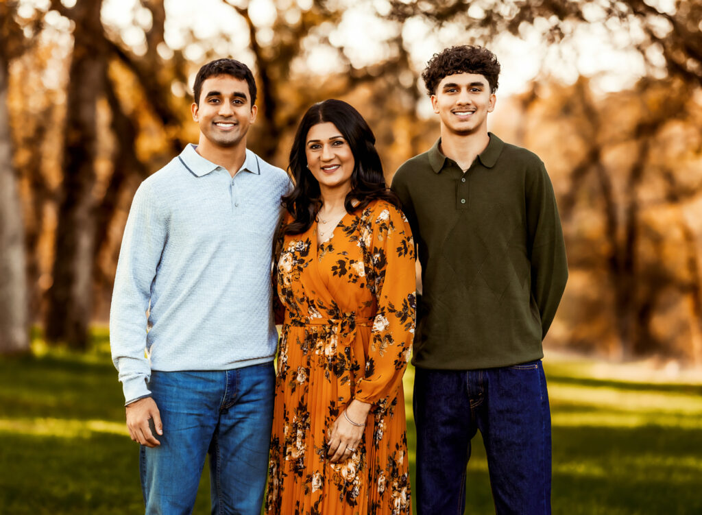 family photos during the holidays 