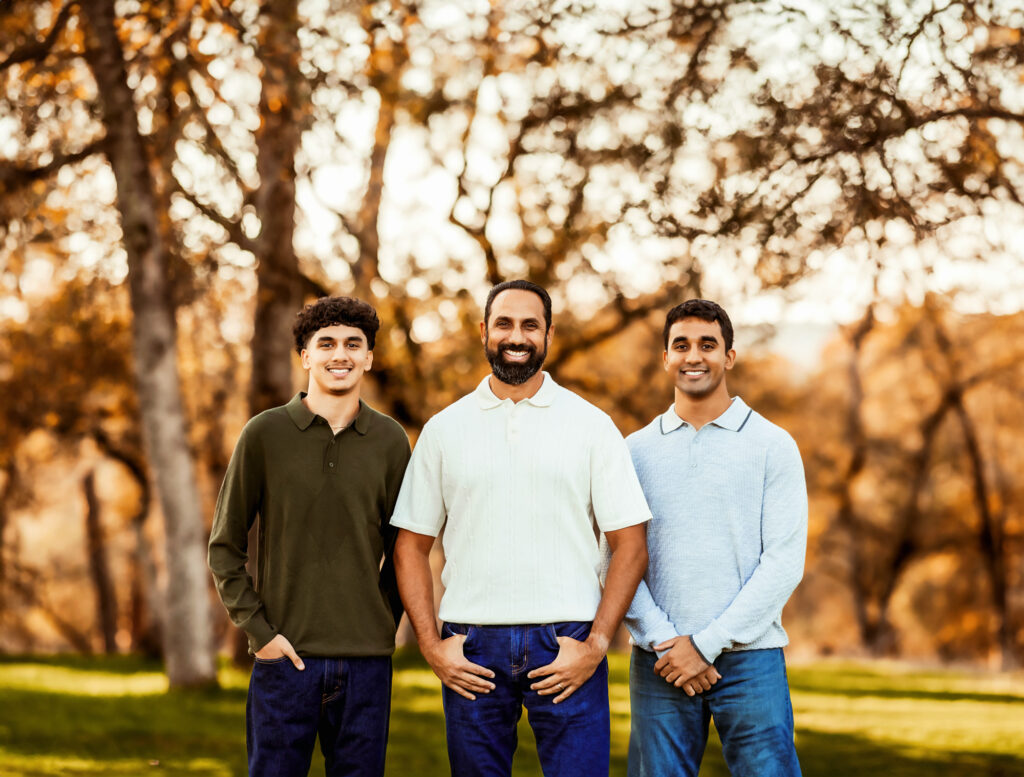 family photos during the holidays 